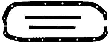 Elring 918.024 Gasket oil pan Elring 918.024 Gasket oil pan