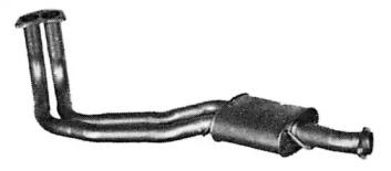 IMASAF 37.14.03 Muffler assy front