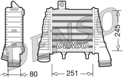 Denso DIT02008 Інтеркулер Denso DIT02008 Інтеркулер