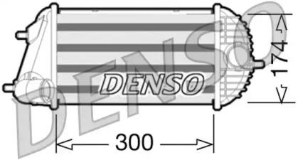Denso DIT47001 Радіатор інтеркулера Denso DIT47001 Радіатор інтеркулера