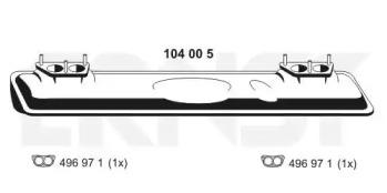 Ernst 104005 Schalldaempfer