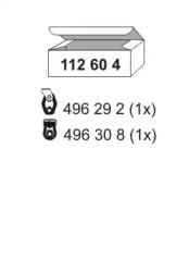 Ernst 112604 Комплект монтажний системи випуску Ernst 112604 Комплект монтажний системи випуску