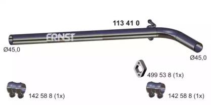Ernst 113410 Випускна труба відпрацьованих газів Ernst 113410 Випускна труба відпрацьованих газів