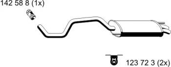Ernst 121224 Schalldaempfer Ernst 121224 Schalldaempfer