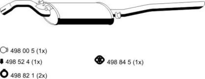 Ernst 132213 Schalldaempfer