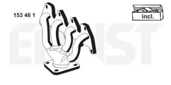 Ernst 153461 Exhaust manifold assy Ernst 153461 Exhaust manifold assy
