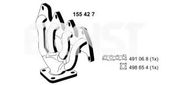 Ernst 155427 Exhaust manifold assy