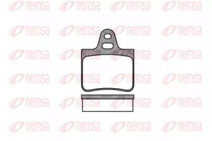 Kawe 0102 00 Brake pads Kawe 0102 00 Brake pads