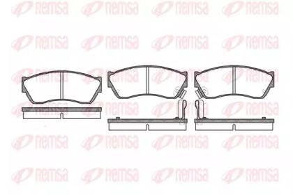 Kawe 0147 22 Колодки гальмівні Kawe 0147 22 Колодки гальмівні