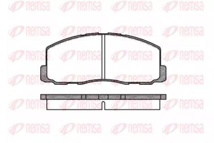 Kawe 0188 00 Brake pads Kawe 0188 00 Brake pads
