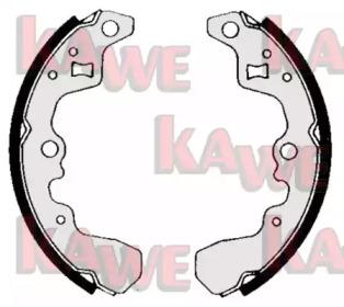 Kawe 05300 Колодки гальмівні