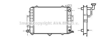 Ava DU2017 Радіатор Ava DU2017 Радіатор