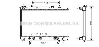 Ava DW2025 Радіатор Ava DW2025 Радіатор