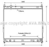 Ava DW2121 Радіатор Ava DW2121 Радіатор