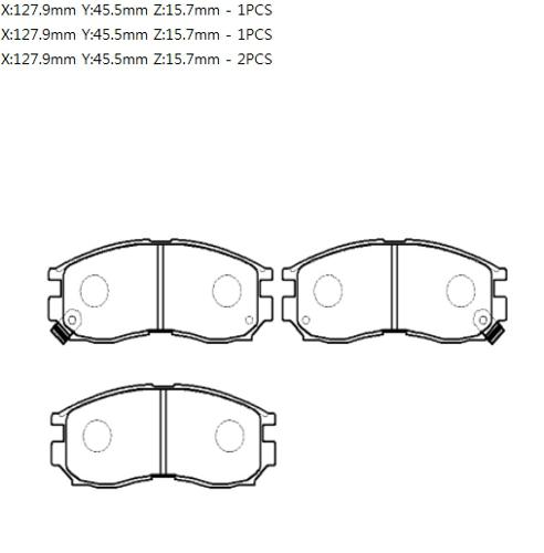 HSB HP5064 Brake pads HSB HP5064 Brake pads