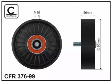 Caffaro 376-99 Ролик натяжний ременя поліклинового
