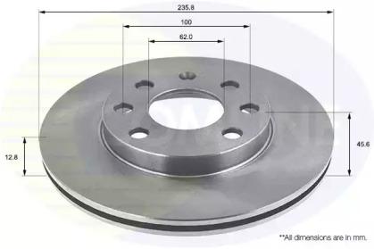 Comline ADC1406 Brake disc