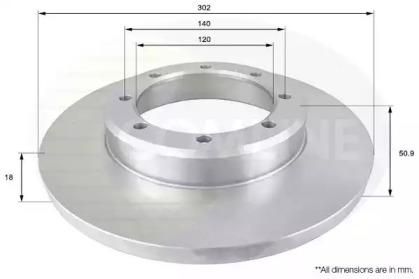 Comline ADC1598 Brake disc Comline ADC1598 Brake disc