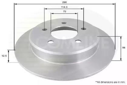 Comline ADC2312 Brake disc Comline ADC2312 Brake disc