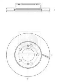 NPS S330G05 Brake disc