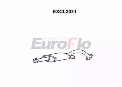 Euroflo EXCL3021 Muffler assy front Euroflo EXCL3021 Muffler assy front