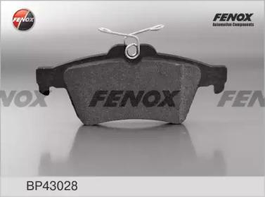 Fenox BP43028 Колодки тормозные