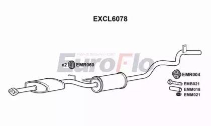 Euroflo EXCL6078 Schalldaempfer Euroflo EXCL6078 Schalldaempfer