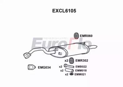 Euroflo EXCL6105 Schalldaempfer Euroflo EXCL6105 Schalldaempfer