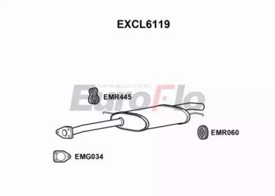 Euroflo EXCL6119 Schalldaempfer