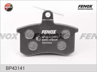 Fenox BP43141 Колодки гальмівні Fenox BP43141 Колодки гальмівні