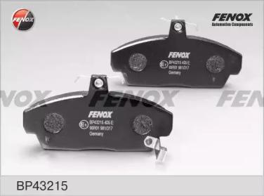 Fenox BP43215 Brake pads Fenox BP43215 Brake pads