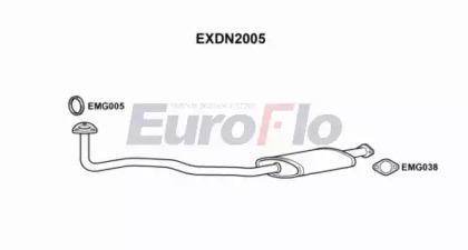 Euroflo EXDN2005 Exhaust pipe Euroflo EXDN2005 Exhaust pipe