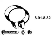 Eberspacher 8.91.8.32 Lacznik elast tlumika Eberspacher 8.91.8.32 Lacznik elast tlumika