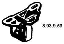 Eberspacher 8.93.9.59 Exhaust pipe support Eberspacher 8.93.9.59 Exhaust pipe support