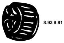 Eberspacher 8.93.9.81 Кільце стопорне глушник