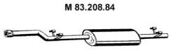 Eberspacher 83.208.84 Muffler assy front