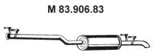Eberspacher 83.906.83 Muffler assy front