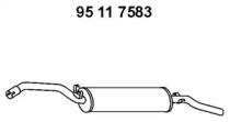 Eberspacher 95 11 7583 Глушник вихлопних газів кінцевий Eberspacher 95 11 7583 Глушник вихлопних газів кінцевий