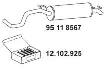 Eberspacher 95 11 8567 Schalldaempfer Eberspacher 95 11 8567 Schalldaempfer