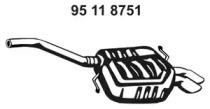 Eberspacher 95 11 8751 Schalldaempfer Eberspacher 95 11 8751 Schalldaempfer