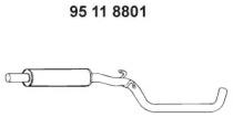 Eberspacher 95 11 8801 Muffler assy front