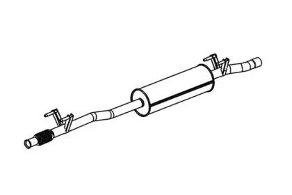 Klarius 240986 Schalldaempfer Klarius 240986 Schalldaempfer
