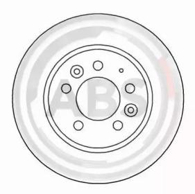 A.B.S. 16572 Brake disc