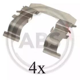 A.B.S. 1665Q Монтажний комплект гальмівних колодок A.B.S. 1665Q Монтажний комплект гальмівних колодок