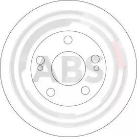 A.B.S. 16672 Диск гальмівний A.B.S. 16672 Диск гальмівний