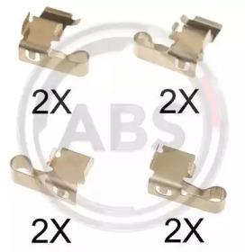 A.B.S. 1699Q Монтажний комплект гальмівних колодок