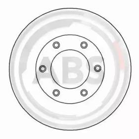 A.B.S. 17015 Диск гальмівний A.B.S. 17015 Диск гальмівний