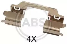 A.B.S. 1707Q Spring set disc brake