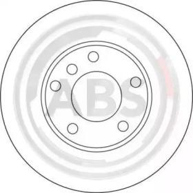 A.B.S. 17335 Brake disc A.B.S. 17335 Brake disc