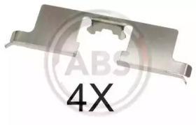 A.B.S. 1745Q Комплект монтажный дисковых тормозных колодок A.B.S. 1745Q Комплект монтажный дисковых тормозных колодок